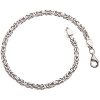 Silberkettenstore Silberarmband Königskette Armband 3mm - 925 Silber, Länge wählbar von 16-25cm von Silberkettenstore