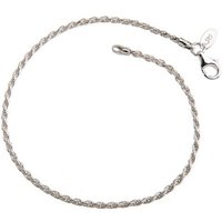 Silberkettenstore Silberarmband Kordelkette Armband 1,8mm - 925 Silber, Länge wählbar von 16-25cm von Silberkettenstore