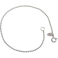 Silberkettenstore Silberarmband Kugelkette Armband 1,5mm - echt 925 Silber, Länge wählbar von 16-25cm von Silberkettenstore