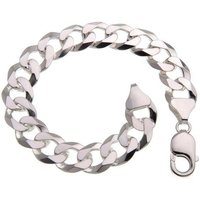 Silberkettenstore Silberarmband Panzerkette Armband 12mm - 925 Silber, Länge wählbar von Silberkettenstore