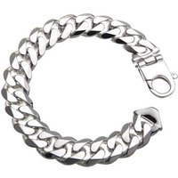 Silberkettenstore Silberarmband Panzerkette Armband 14mm - 925 Silber, Länge wählbar von 18-25cm von Silberkettenstore