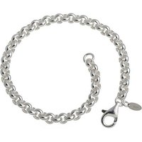 Silberkettenstore Silberarmband Rundes Erbskette Armband 5,4mm - 925 Silber, Länge wählbar von Silberkettenstore