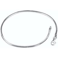 Silberkettenstore Silberarmband Schlangenkette Armband, achtkant 2mm - 925 Silber, Länge wählbar von Silberkettenstore