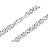 Silberkettenstore Silberkette Doppelpanzerkette 3,5mm - 925 Silber, Länge wählbar von 38-90cm von Silberkettenstore