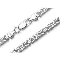 Silberkettenstore Silberkette Königskette 4,5mm - 925 Silber, Länge wählbar von 40-100cm von Silberkettenstore