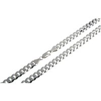 Silberkettenstore Silberkette Panzerkette 7,5mm - 925 Silber, Länge wählbar von 40-100cm von Silberkettenstore