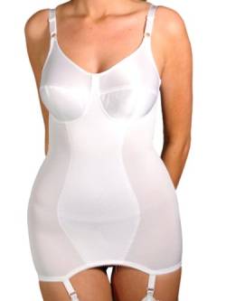 Silhouette Lingerie MX150 Corselette Shapewear mit Strumpfhaltern Gr. 100C, weiß von Silhouette Lingerie