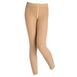 Silky Mädchen Ballett-Strumpfhose ohne Füße / Leggings (122-135 cm) (Tan) von Silky