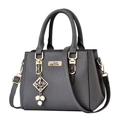 Schwarze Handtaschen für Damen, mittelgroß, One-Shoulder-Handtasche, große Kapazität, Rucksäcke, Totes, Handtasche, Clutches, altrosa Taschen, Universitätshandtaschen, bedruckte Handtasche aus Stroh von SilteD