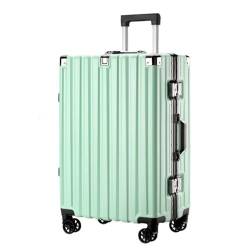 SilteD-Koffer, Koffer mit großer Kapazität und 360°-Universalrädern, kollisionssicher, kompressionsfest, Trolley-Koffer, Freizeit-Koffer, großer Koffer (Farbe: F, Taille einzigartig: 22 Zoll) von SilteD