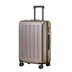 SilteD Koffer, Trolley-Koffer, Business-Passwort-Box, einfacher Koffer, multifunktionaler Trolley-Koffer, tragbarer Koffer, großer Koffer (Farbe: C, einzigartige Taille: 26 Zoll) von SilteD