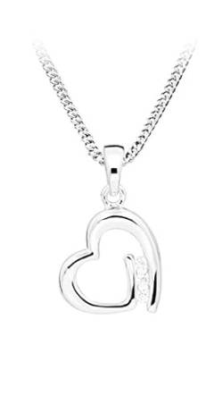 Silver Cat Halskette Romantic Silver Heart Necklace SC477 (Kette, Anhänger) SSC0472 Marke, Estándar, Metall, Kein Edelstein von Silver Cat