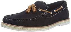 Silver Street London Herren Milford Slipper, Navy, 45.5 EU von Silver Street London