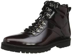 Silver Street London Herren Oslo Stiefelette, burgunderfarben, 45.5 EU von Silver Street London