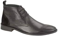 Silver Street London Herren Pembroke Schnürstiefel, Schwarz, 42 EU von Silver Street London