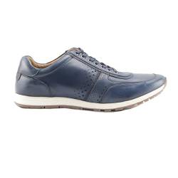 Silver Street London Sandhill Men's Leder Sneaker Shoes Größen 41-46, Blau, 8 UK/42 EU von Silver Street London