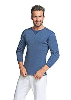 Silver25 Langarmshirt N für Herren mit Neurodermitis - Jeansblau 50/52 von Silver25