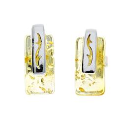 SilverAmber - Damen - 925 Silber & Bernstein Ohrringe - GL036L von SilverAmber Jewellery UK