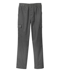 Herren Cargohose zum Hineinschlüpfen, Schiefergrau, X-Groß von Silvert's Adaptive Clothing & Footwear