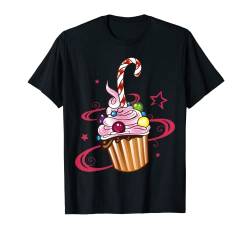 Cupcake Muffin Kuchen Süßigkeiten Schokoladen Kostüm bunt T-Shirt von Silvester, Karneval Designs von Christine Krahl