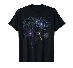 Feuerwerk Pyro Böller Countdown Silvester Party T-Shirt T-Shirt von Silvester, Karneval Designs von Christine Krahl