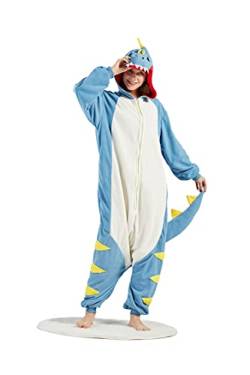 SimZoo tierkostüme Erwachsene kostüm Damen Onesie Tier Onesie Tier Halloween Osterkostüm von SimZoo