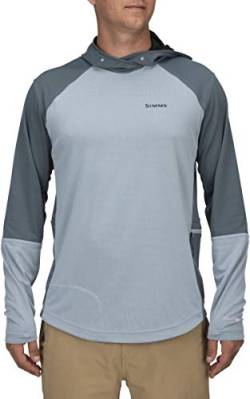 Simms Solarflex UPF 50+ Shirt, Sonnenschutz Hoodie, Cremeweiß, XX-Large von Simms