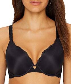 Simone Perele Damen Confiance Seamless Contour Plunge Bra T-Shirt-BH, schwarz, 80D von Simone Perele