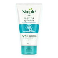 Simple Daily Skin Detox Purifying Gesichtsreiniger, 150 ml von Simple