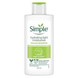 Simple Gesichtspflege Leichte Feuchtigkeitscreme, 125 ml Duftfrei von Simple