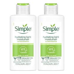 Simple Schützende Feuchtigkeitscreme, 2er Pack(2 x 125 ml) von Simple