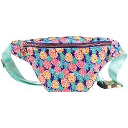 Preppy Bauchtasche: Simply Southern, Muster: Ananas, Bauchtasche von Simply Southern