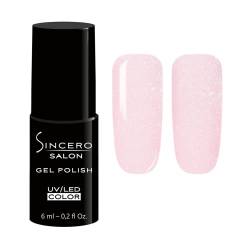 Sincero Salon - Premium UV Nagellack Crystal Pink- Gel Nagellack- Farbgel für Gelnägel - Auftrag von 1 oder 2 Schichten Gel Nägeln -Stark Pigmentiert UV Gel Nagellack -Gel Polish - Nagellack Rosa Pink von Sincero Salon