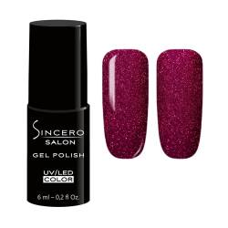 Sincero Salon - Premium UV Nagellack Wild Wish - Gel Nagellack - Farbgel für Gelnägel - Auftrag von 1 oder 2 Schichten Gel Nägeln - Stark Pigmentiert UV Gel Nagellack - Gel Polish von Sincero Salon