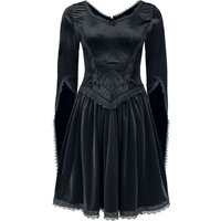Sinister Gothic - Gothic Kurzes Kleid - Minidress - XS bis 3XL - für Damen - Größe L - schwarz von Sinister Gothic