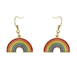 Rainbow Pride Pride Dangle Ohrringe Gay & Lesbian LGBT Pride Geschenke Rainbow Schmuck von Sinwinkori