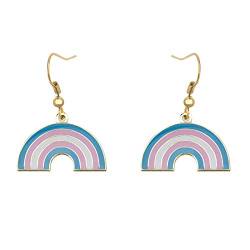 Transgender-Stolz-Regenbogen-Form-Ohrringe Gay & Lesbian LGBT-Stolz-Geschenke Regenbogen-Schmuck von Sinwinkori