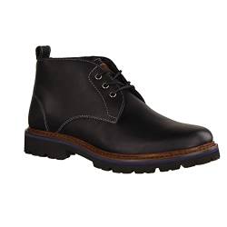 Sioux Herren Adalrik Stiefelette, Schwarz, 49 EU Weit von Sioux