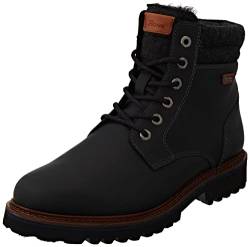 Sioux Herren Adalrik Stiefelette, Schwarz/Darkgrey, 41.5 EU von Sioux