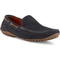 Sioux Herren Mokassins blau Velours von Sioux