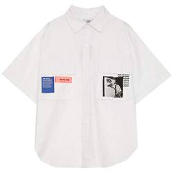 Sixth June Herren Ads Pocket Shirt Hemd, Blanc, Small von Sixth June