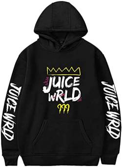 SiyaTom Herren Juice WRLD R.I.P Rapper Kapuzenpullover Hip Pop Fans Streetwear Casual Fashion Hoodie von SiyaTom