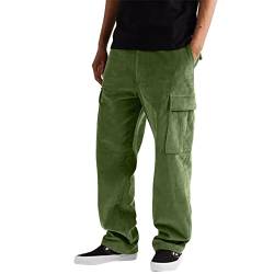 Sizoer Arbeitshosen Herren Cargo Hosen Herren 38/34 Arbeitshose Herren Lang Schwarz Jogginghose Herren Schwarz Weiß Weiße Jogginghose Herren Baumwolle Chino Hose Herren Regular Fit Stretch von Sizoer