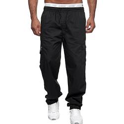 Sizoer Christmas Männer Jogginghose Herren Cargohose Slim Fit Herren Arbeitshose Stretch Jogginghose Herren Mit Reißverschluss Bein Sporthose Herren Lang Mit Reißverschluss Lederhose Herren Lang Eng von Sizoer