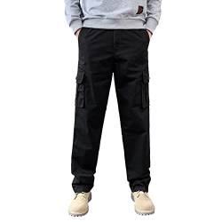 Sizoer Christmas Winter Jogginghose Herren Cargohosen Für Herren Schwarz Arbeitshose Herren Schwarz Gelb Jogginghosen Für Herren Baggy Elegante Jogginghose Herren Kariert Hose Herren Slim Fit Stoff von Sizoer