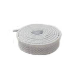 Schnürsenkel Sneaker Bunte Sportlich Wohnung Weit Shoess 1.8cm /0.7 '' Fat Shoelaces für Dame Frau, 131 weiß, 90cm von Sjzwt