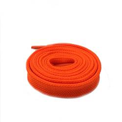 Schnürsenkel Sneaker Bunte Sportlich Wohnung Weit Shoess 1.8cm /0.7 '' Fat Shoelaces für Dame Woman, 136 Fluorescein rot, 120cm von Sjzwt