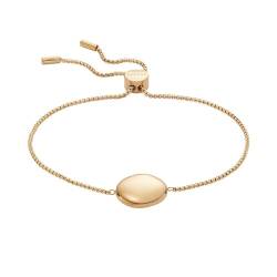 Skagen Damen-Gliederarmband Edelstahl goldfarben, SKJ1775710 von Skagen