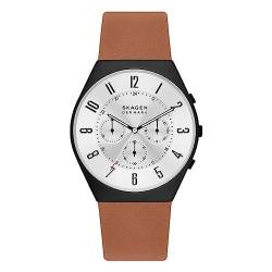 Skagen Herren Quarz-Chronograph Uhr mit Armband GRENEN CHRONOGRAPH SKW6823 von Skagen