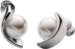 Skagen Ohrringe Für Frauen Agnethe, 15,3 mm X 5,5 mm Silberne Edelstahl-Ohrringe, SKJ0736040 von Skagen